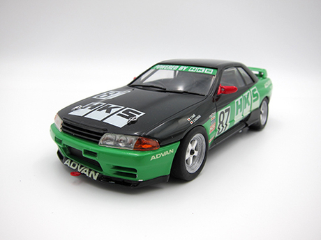 ID-304 1/24 ｲﾝﾁｱｯﾌﾟｼﾘｰｽﾞ №304 HKS SKYLINE(ｽｶｲﾗｲﾝ GT-R [BNR32 Gr.A仕様] 1992)