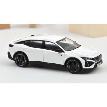 474812 NOREV 1/43 ﾌﾟｼﾞｮｰ 408 GT ﾊｲﾌﾞﾘｯﾄﾞ 2023 ﾊﾟｰﾙﾎﾜｲﾄ