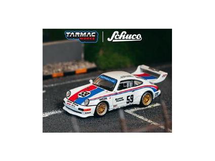 T64S-009-93SEB ﾀｰﾏｯｸﾜｰｸｽ 1/64 Porsche 911 Turbo S LM GT  12H Sebring 1993 #59