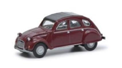 452670000 1/87 Citroen 2 CV red
