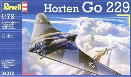 04312 ﾚﾍﾞﾙ 1/72 ﾎﾙﾃﾝ Go-229