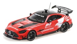 155032091 MINICHAMPS1/18 ﾒﾙｾﾃﾞｽ AMG GT ﾌﾞﾗｯｸｼﾘｰｽﾞ ｾｰﾌｨﾃｨｰｶｰ ﾌｫｰﾐｭﾗ ﾜﾝ 2023
