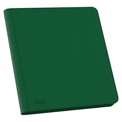 Zipfolio 480 24-Pocket XenoSkin (Quadrow) Green