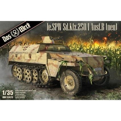 1/35 le.SPW Sd.Kfz.250/1 B型 (ﾉｲ) ﾊｰﾌﾄﾗｯｸ