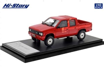 HS422RE Hi-Story 1/43 NISSAN DATSUN 4WD Double Cab AD (1985) ﾚｯﾄﾞ