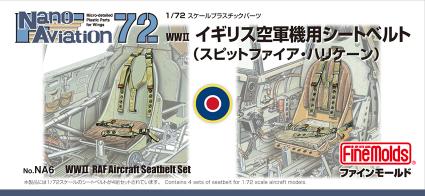 NA6 1/72 ｲｷﾞﾘｽ空軍機用ｼｰﾄﾍﾞﾙﾄ