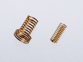 JS14 集電ｽﾌﾟﾘﾝｸﾞ L(長さ) = 3.5mm･段付 (DE10(旧)･DE15(旧))