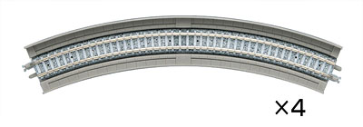 1871 高架橋付PCﾚｰﾙHC280-45-PC(F)(4本ｾｯﾄ)