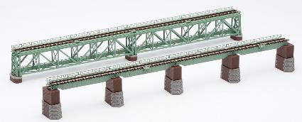 3270 上路式鉄橋ｾｯﾄ(緑)
