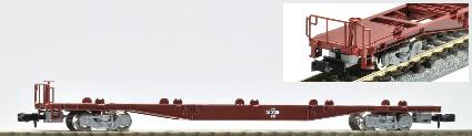 8714 ｺｷ50000(ｸﾞﾚｰ台車･ｺﾝﾃﾅなし･ﾃｰﾙﾗｲﾄ付)
