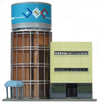 293743 建ｺﾚ039-3 円筒形ﾋﾞﾙ3