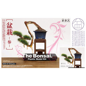 BON-03 1/12 ｻﾞ･盆栽 ﾌﾟﾗｽﾁｯｸﾓﾃﾞﾙｷｯﾄ 参