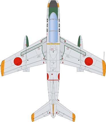 AC-68 ﾌﾟﾗｯﾂ 1/72 航空自衛隊 T-1A `60 ﾅﾁｭﾗﾙﾒﾀﾙ ﾘﾊﾞﾘｰ