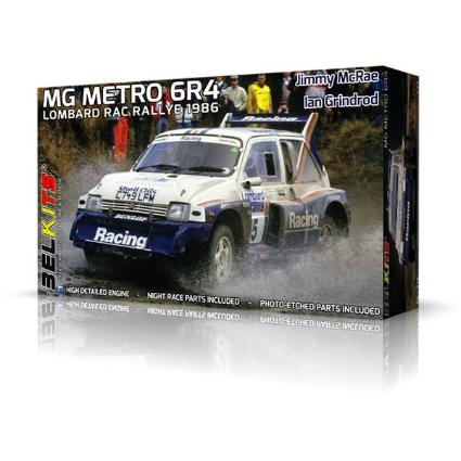 BEL016 ﾍﾞﾙｷｯﾄ 1/24 MG ﾒﾄﾛ 6R4 1986 RAC ﾗﾘｰ