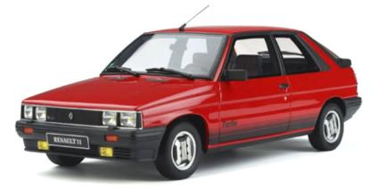 OTM963 OTTO MOBILE 1/18 ﾙﾉｰ 11 ﾀｰﾎﾞ (ﾚｯﾄﾞ)