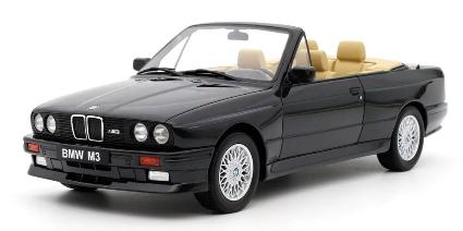 OTM1012 OTTO MOBILE 1/18 BMW M3(E30) ｺﾝﾊﾞｰﾁﾌﾞﾙ 1989 (ﾌﾞﾗｯｸ)