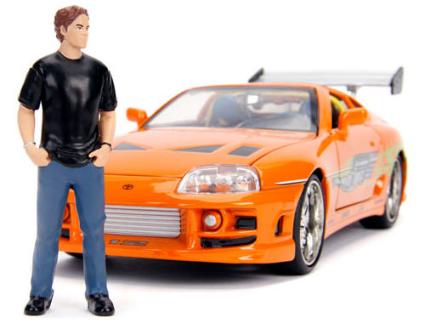 JADA30738 JADA TOYS 1/24 F&F ﾄﾖﾀ ｽｰﾌﾟﾗ ｵﾚﾝｼﾞ ﾌﾞﾗｲｱﾝ ﾌｨｷﾞｭｱ付