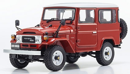KS08971R 京商ｵﾘｼﾞﾅﾙ 1/18 ﾄﾖﾀ ﾗﾝﾄﾞｸﾙｰｻﾞｰ 40 ﾊﾞﾝ (ﾚｯﾄﾞ)