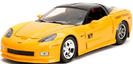 JADA34204 JADA TOYS 1/24 2009 ｼｪﾋﾞｰ ｺﾙﾍﾞｯﾄ Z06 ｲｴﾛｰ
