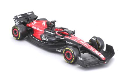 BUR38085B ﾌﾞﾗｺﾞ 1/43 ｱﾙﾌｧ ﾛﾒｵ F1 ﾁｰﾑ ｽﾃｰｸ C43 (2023) No.77 V.ﾎﾞｯﾀｽ