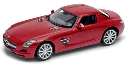 WE24025R1 WELLY1/24 ﾒﾙｾﾃﾞｽ ﾍﾞﾝﾂ SLS AMG ﾚｯﾄﾞ