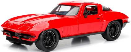 JADA98298 Jada Toys 1/24 F&F8  ｼｪﾋﾞｰ ｺﾙﾍﾞｯﾄ ﾚｯﾄﾞ (ﾚﾃｨ)