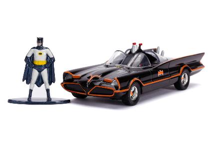 JADA31703 Jada Toys 1/32 1966 ﾊﾞｯﾄﾓｰﾋﾞﾙ (ｸﾗｼｯｸ TVｼﾘｰｽﾞ)