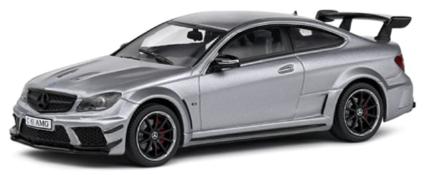 S4311604 SOLIDO 1/43 ﾒﾙｾﾃﾞｽ C63 AMG ﾌﾞﾗｯｸｼﾘｰｽﾞ 2011 (ｸﾞﾚｰ)