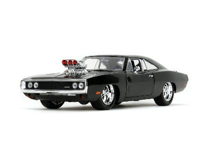 JADA35421 JADA TOYS 1/24 F&F ﾀﾞｯｼﾞ ﾁｬｰｼﾞｬｰ R/T ﾌﾞﾗｯｸ (ﾄﾞﾐﾆｸ)