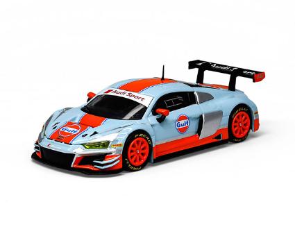 PR64-R8EV-GULF POP RACE 1/64 Audi R8 LMS Gulf Livery