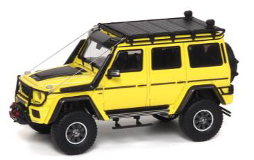 460301 ALMOST REAL 1/43 Brabus 550 Adventure Mercedes-Benz G-Class 4×42 -2017- Electric Beam Yellow