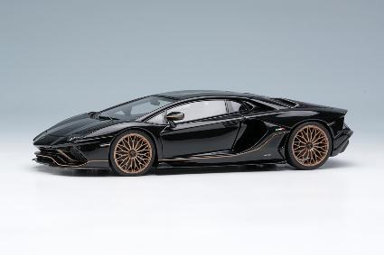 EM633H EIDOLON 1/43 Lamborghini Aventador LP780-4 Ultimae 2021 (Dianthus Wheel) ｳﾞｪﾙﾃﾞｼﾄﾘｱ/ﾌﾞﾗｯｸ