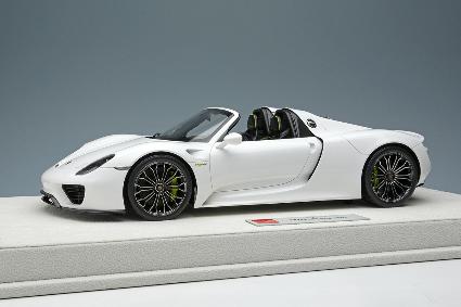 EML045B EIDOLON 1/18 Porsche 918 Spyder 2011 ﾎﾜｲﾄ