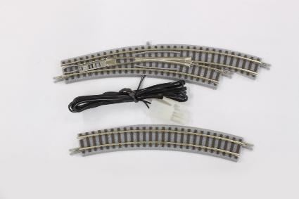 R027 (Z) 電動/手動ｶｰﾌﾞﾎﾟｲﾝﾄﾚｰﾙR195/220-30 右