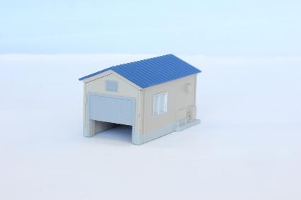 S050-2 (Z) ｶﾞﾚｰｼﾞ･小屋ｾｯﾄ (青)