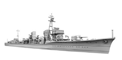 NV1U 1/700 特型駆逐艦I型 ｢吹雪｣