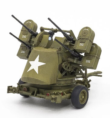DYN35DM001 ダイナモモデルズ 1/35 M55 四連装機関銃トレーラー 2 in 1