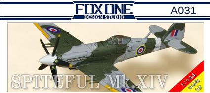 FXNA031ﾌｫｯｸｽﾜﾝﾃﾞｻﾞｲﾝ1/144ｽｰﾊﾟｰﾏﾘﾝ ｽﾊﾟｲﾄﾌﾙ Mk.XIV