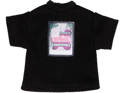 1/12 ﾋﾞｯｸﾞｼﾙｴｯﾄTｼｬﾂ~Photo art~ ﾌﾞﾗｯｸxｽﾌﾟﾗｯｼｭ