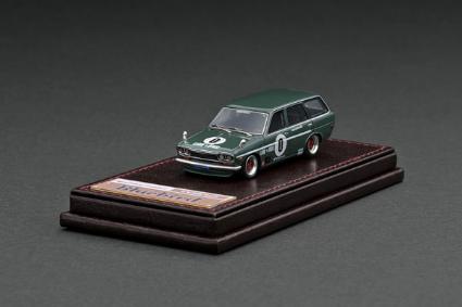 IG2879 ｲｸﾞﾆｯｼｮﾝﾓﾃﾞﾙ 1/64  Datsun Bluebird (510) Wagon Green