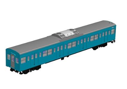 PP089 1/80ｽｹｰﾙ JR西日本201系直流電車(京阪神緩行線) ｻﾊ201ｷｯﾄ