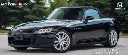 M85101 MOTORHELIX 1/18 Honda S2000 (AP2) Berlina Black