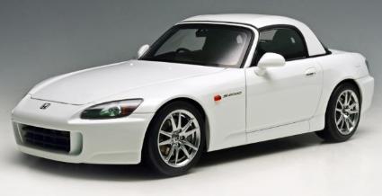 M85102 MOTORHELIX 1/18 Honda S2000 (AP2) Grand Prix White