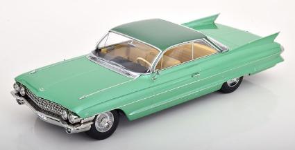KKDC181253 KKscale 1/18 ｷｬﾃﾞﾗｯｸ ｼﾘｰｽﾞ 62 ｸｰﾍﾟ DeVille 1961 ﾗｲﾄｸﾞﾘｰﾝﾒﾀﾘｯｸ/ｸﾞﾘｰﾝﾒﾀﾘｯｸ