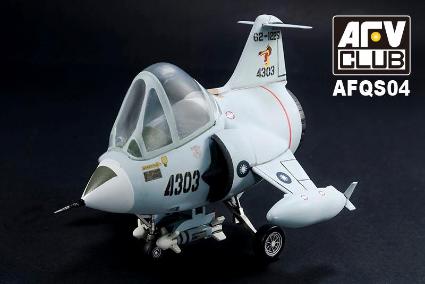 AFQS04 ﾃﾞﾌｫﾙﾒ飛行機 F-104G 中華民国空軍 2機入