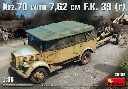 MA35189 ﾐﾆｱｰﾄ 1/35 Kfz.70&7.62cmF.K.39(r)
