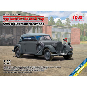 35542 ICM 1/35 ﾄﾞｲﾂTyp320(W142)ｿﾌﾄﾄｯﾌﾟ ｽﾀｯﾌｶｰ