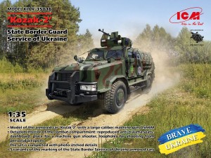 35016 ICM 1/35 ｺｻﾞｯｸ-2 ｳｸﾗｲﾅ国境警備隊
