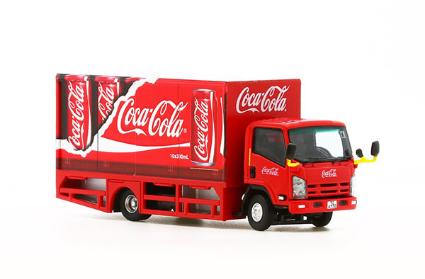 MODEL 1 1/76 スケールミニカー ISUZU NPR TC4770 コカ・コーラ デリバリー トラック 香港仕様