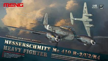 MENLS-004 ﾓﾝﾓﾃﾞﾙ 1/48 ﾒｯｻｰｼｭﾐｯﾄ Me410B-2/U2/R4十戦闘機